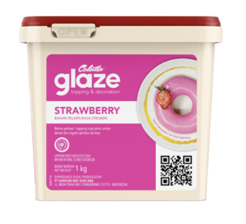 Colatta Glaze Strawberry 1kg