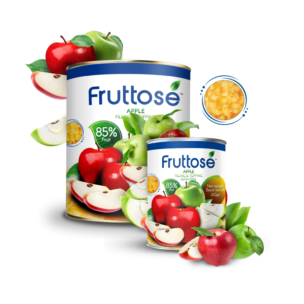 Fruttose Apply Fruit Filling & Topping 595g